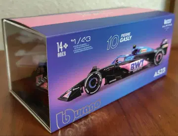 브라고 2023 알파인 A523 케이스 포함 피에르 가스리 1/43