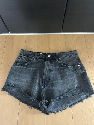 자라 데님 숏 팬츠