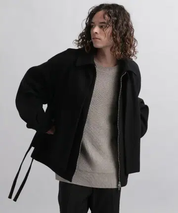HARE 울리 테크 레이어드 블루종