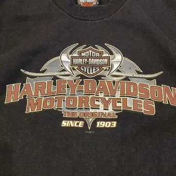 세일! 00년대 USA 제작 Harley-Davidson 티셔츠 L