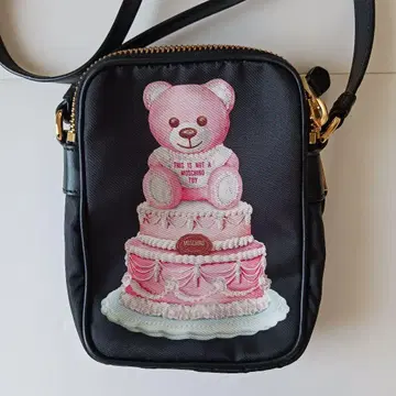모스키노 MOSCHINO 크로스 바디 백 테디베어 숄더백