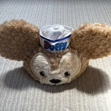 홍콩 더피 귀도리 모자 베이지