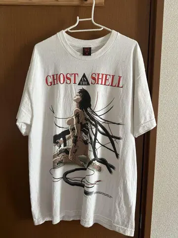 GHOST IN THE SHELL 티셔츠 화이트