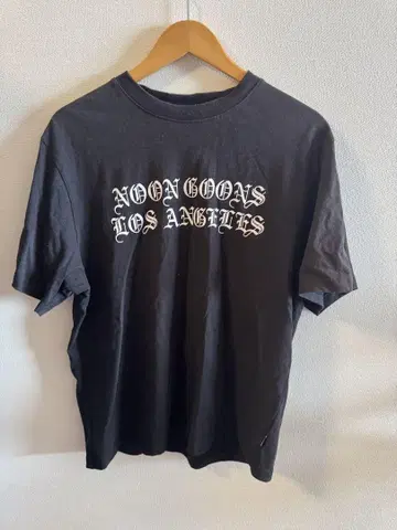 NOON GOONS LOS ANGELES 티셔츠 블랙