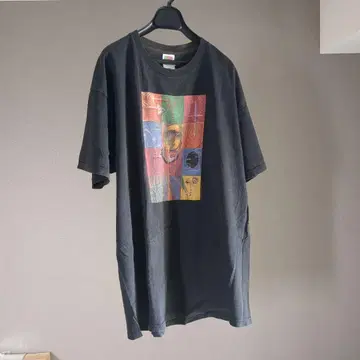 아트 티셔츠 구제 의류 fruit of the loom