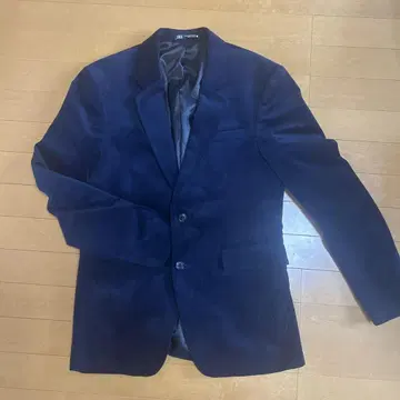 자라 네이비 테일러드 자켓 EUR 50