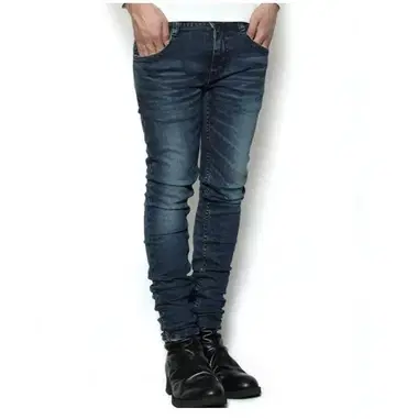 NO ID. (노아이디) 스트레치 데님 USED 가공 스키니 PT S