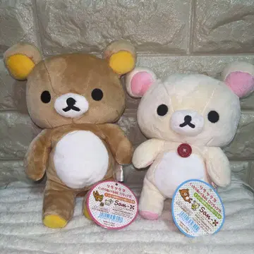리락쿠마 봉제 인형 코리락쿠마 2개 세트