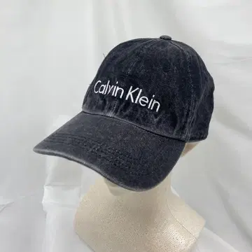 캘빈클라인 CK 데님 캡 여성용 모자