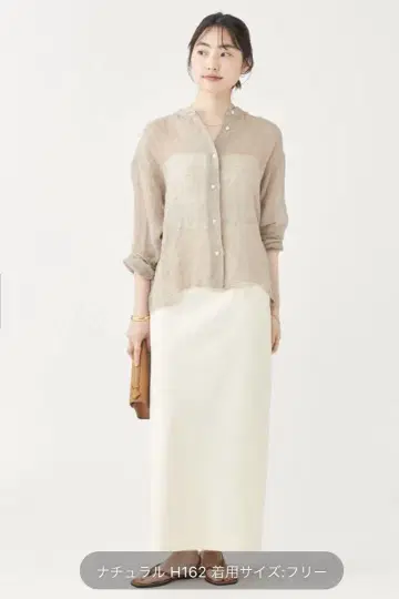 CALMER xPlage 메쉬 셔츠