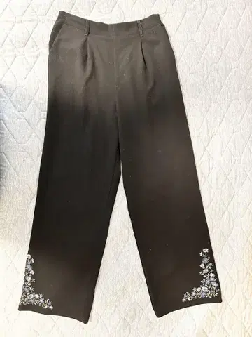 axes 액시스 바지 자수
