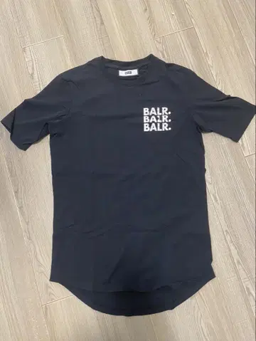 BALR. 블랙 티셔츠 반팔