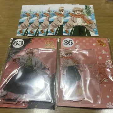 은혼 점프 페스타 생 브로마이드 아크릴 스탠드 오키타 소고