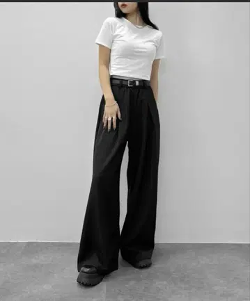 루베우 와이드 슬랙스