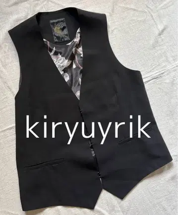 kiryuyrik 키류키류 장미 패턴 나비 베스트 베스트 후크 잠금