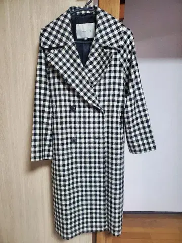 MACKINTOSH 체크 무늬 롱 코트