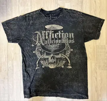 Affliction t-shirt 00s sk8 opium 그런지