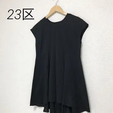 23구 23KU 슬리브리스 튜닉 티셔츠