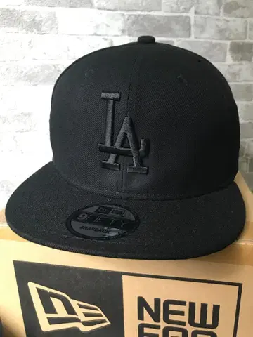 MLB 오타니 쇼헤이 소속 LA 다저스 NewEra 총 블랙 스냅백 캡