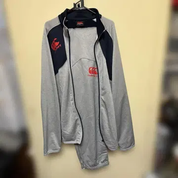 canterbury 스웨트 자켓 셋업 5L 그레이 상하의 SET 새상품급