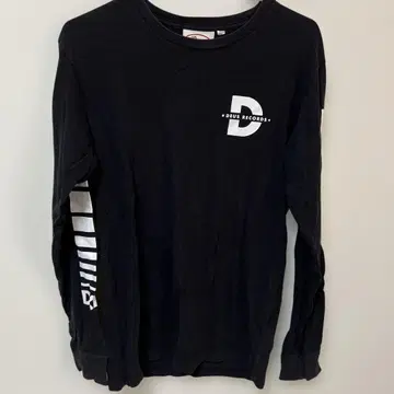 DEUS RECORDS 롱 슬리브 티셔츠 블랙