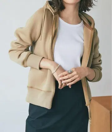 리브 드와 웹 한정판 스펀지 종이상자 W 지퍼 후드티