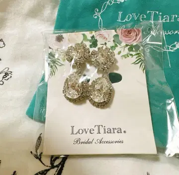 LoveTiara 브라이덜 귀찌 실버 디즈니