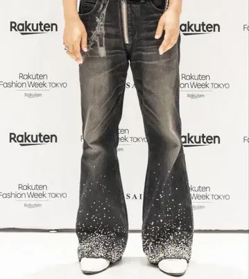 "MASUBOYS" BOOT-CUT JEANS (FADED) 리메이크
