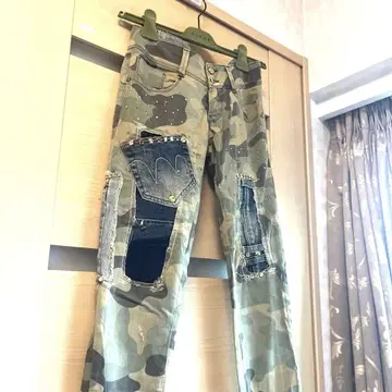 MET 카모플라쥬 비쥬 데님 팬츠