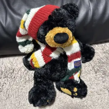 Pendleton 곰 봉제 인형 스카프 포함