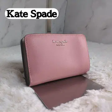Kate Spade 케이트 스페이드 핑크 접이식 지갑 박스 포함