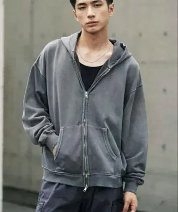 HEAVY OZ DOUBLE ZIP PARKA 그레이 완판템