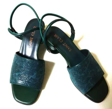 SAINT CLAIR 샌들 25cm 그린
