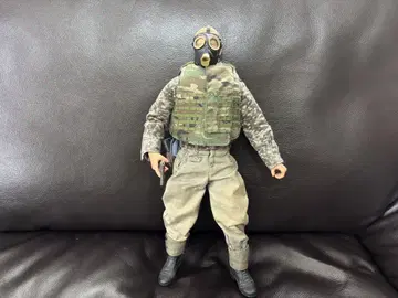 밀리터리 피규어 가스 마스크 장비