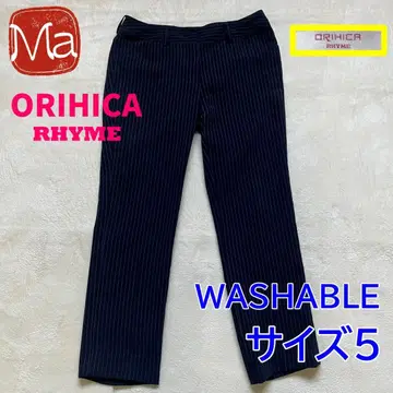 ORIHICA RHYME 오리히카 라임 스트라이프 슬랙스 사이즈 5