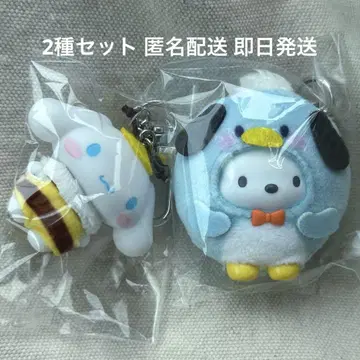 산리오 치비토모 미즈노 이키모노 포차코 무시산 시나몬