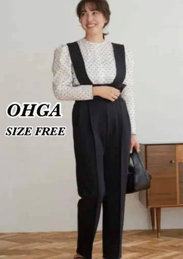 OHGA PINDOT 오가 핑도트 블라우스 화이트 흰색