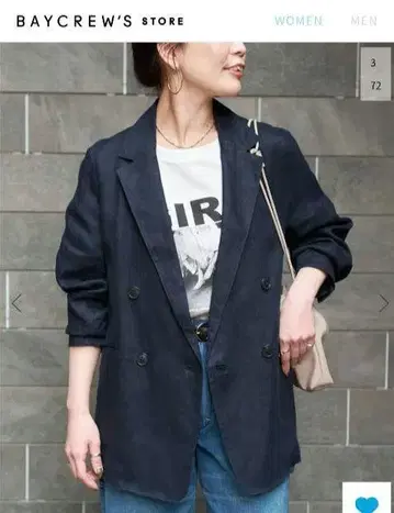 손세탁 가능 / 프렌치 린넨 테일러드 자켓
