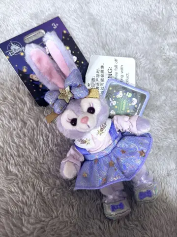 디즈니 100주년 스텔라루 봉제 인형 배지