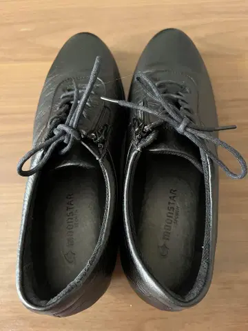 MoonStar SPORT (문스타 스포츠) 블랙 가죽 신발 22.5cm