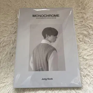 BTS MONOCHROME POSTCARD BOOK 정국