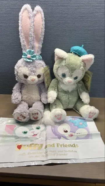 젤라토니&스텔라루 봉제 인형 세트 S 사이즈 디즈니씨