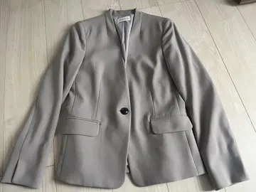 PLST 노카라 자켓 XS