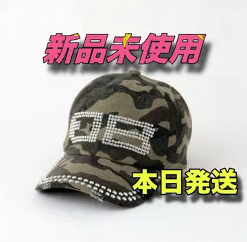 미사용 새상품 BEEDEN BD STUDS DAMAGE CAP 카모플라쥬