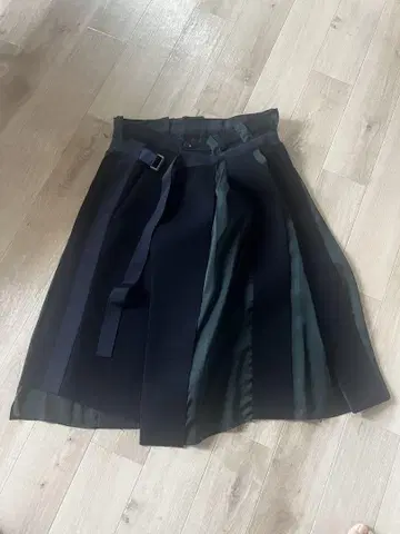 Sacai 사카이 스커트 이소재 콤비 size 2
