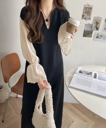택 포함 새상품 원피스