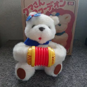 레트로 곰돌이 아코디언