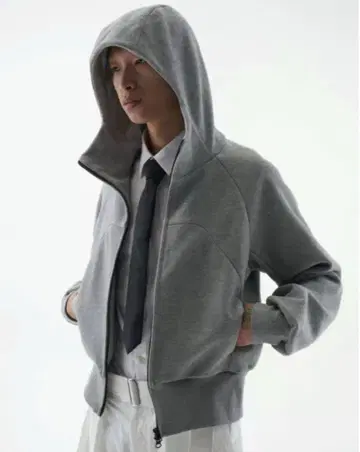 Common Divisor 지퍼 후디 그레이
