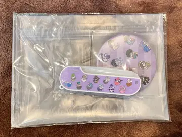 토비 유니 캔 거울 & 접이식 빗 세트 산리오 콜라보