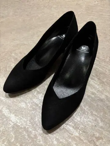와코루 성공 워크 힐 5cm 22.5cm 스웨이드 소재